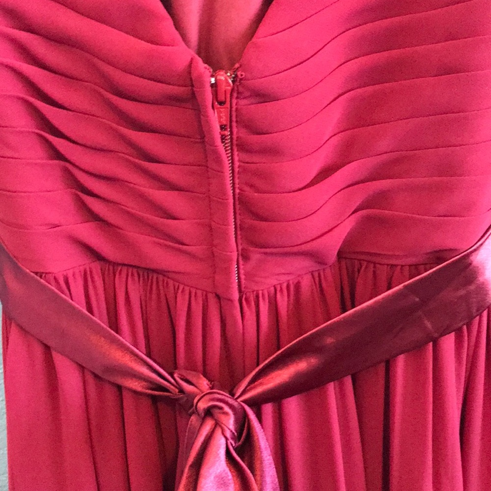 Azazie Leanna Burgundy Dress - Picture 9 of 10